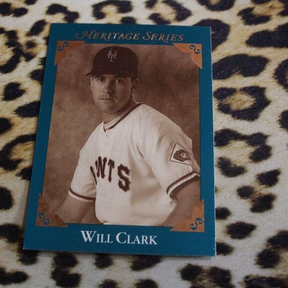 Will Clark BC-8 Baseball Card - Picture 1 of 2